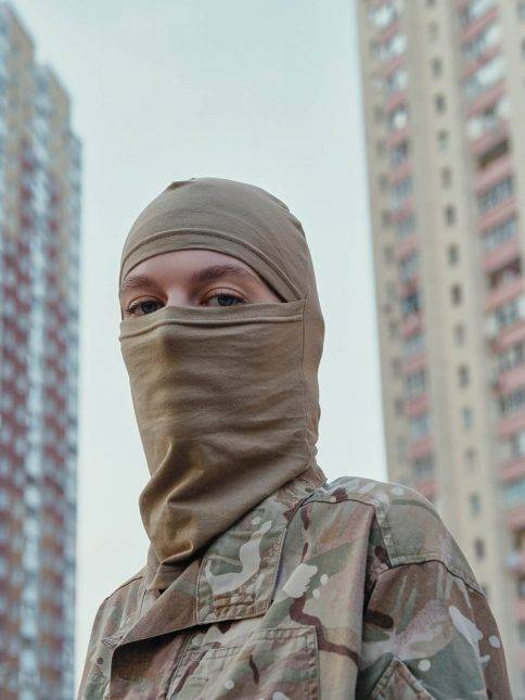 Volunteer defender. Photo: Marysia Myanovska