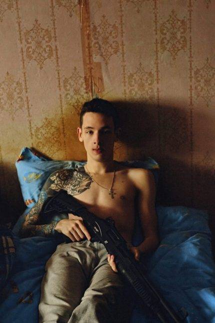 Tima at his home. Photo: Marysia Myanovska