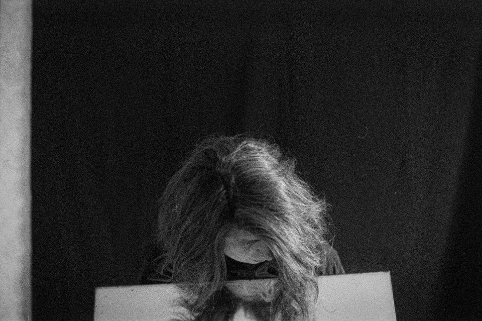Self portrait. Photo: Nazik Armenakyan