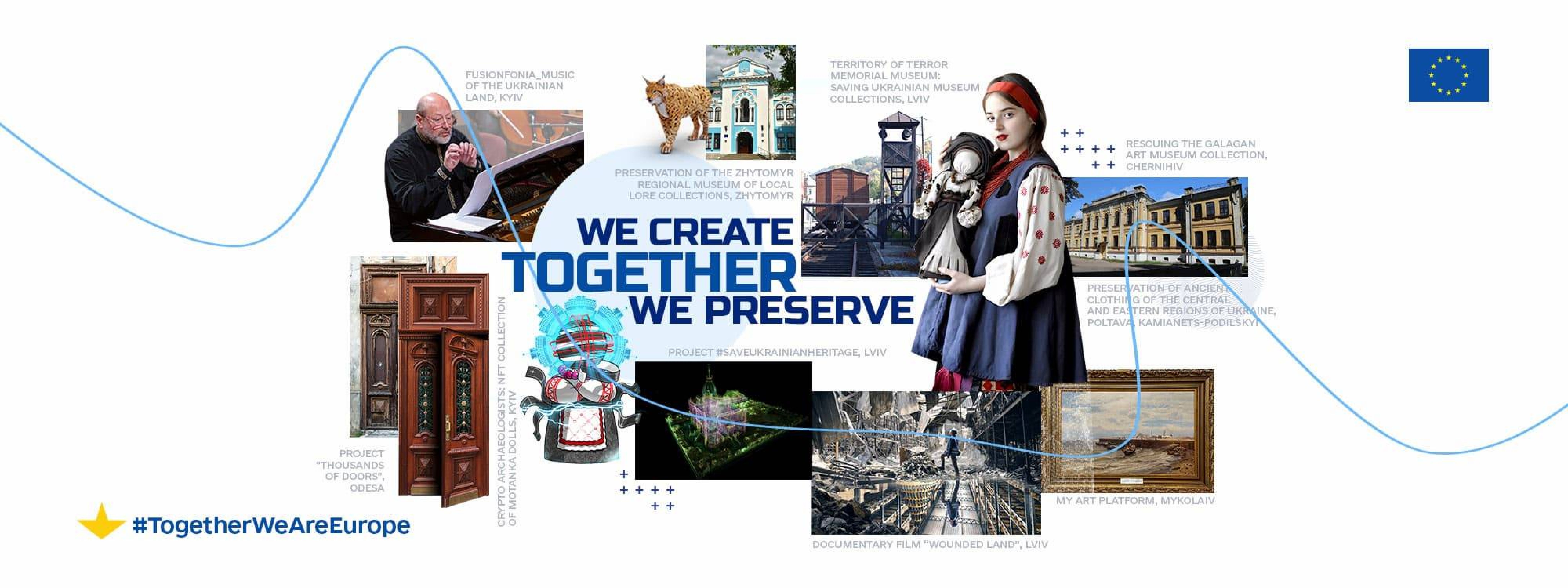 Together We Create. Together we preserve